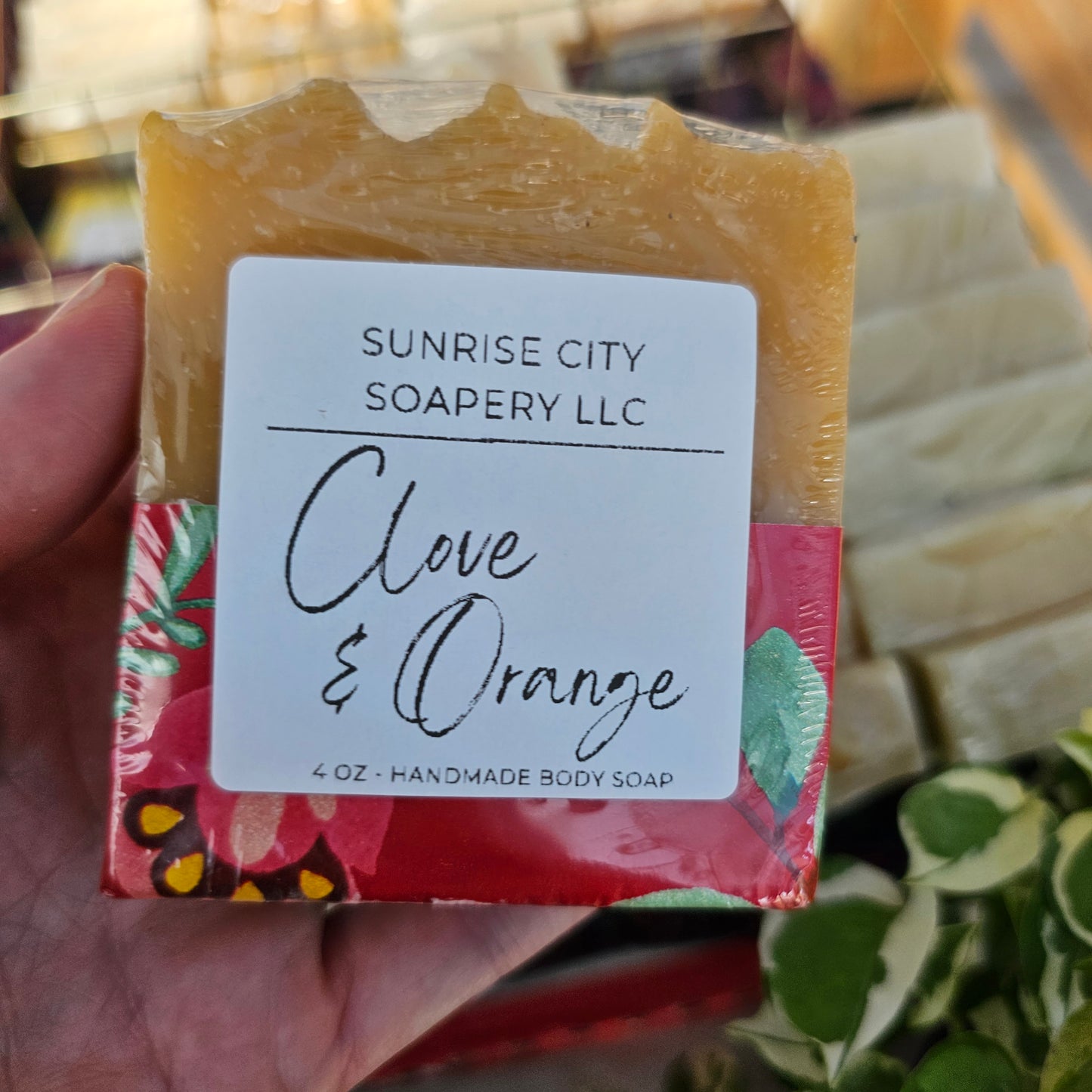 Clove & Orange -Handmade Bar Soap