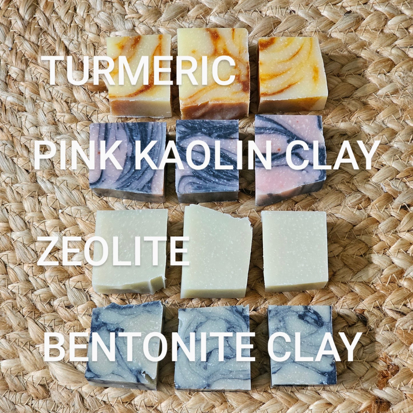 Face Bars (3 pack)- Handmade Bar Soap