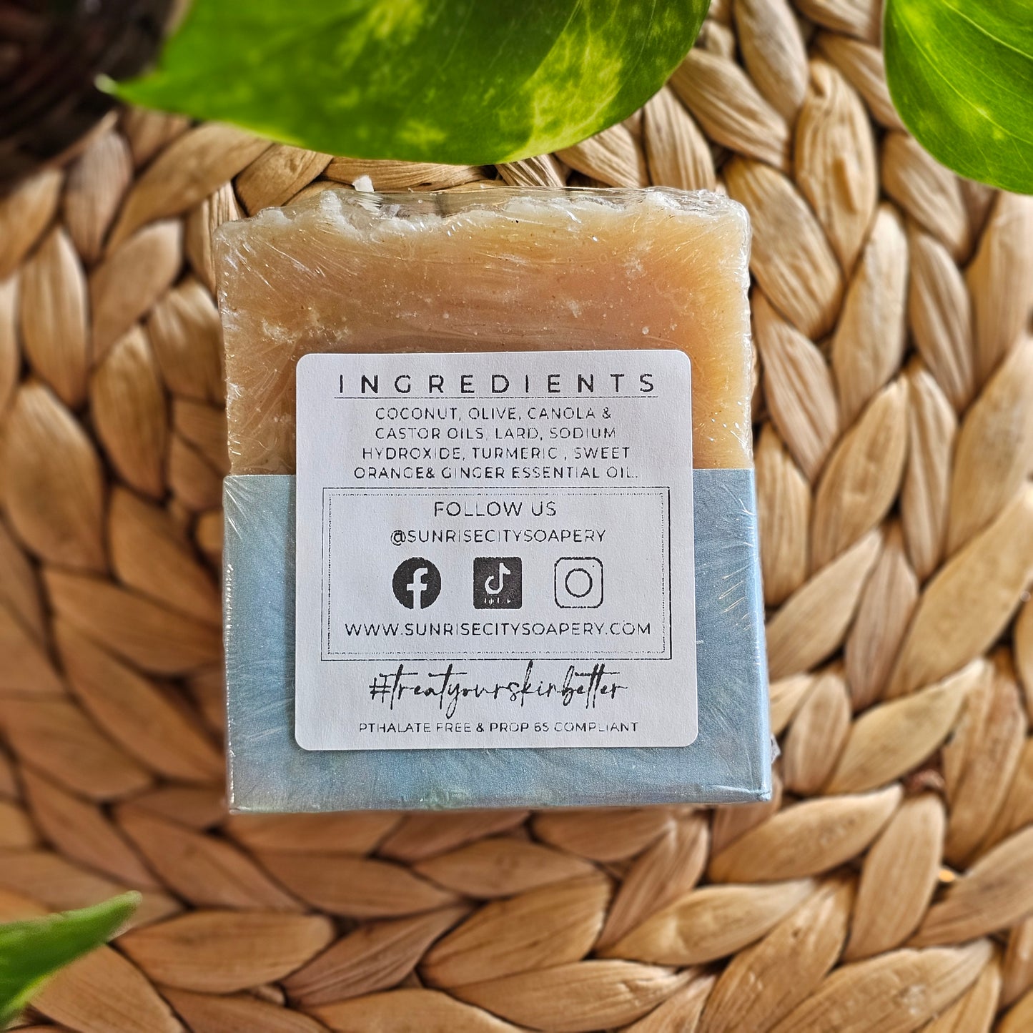Orange Ginger -Handmade Bar Soap