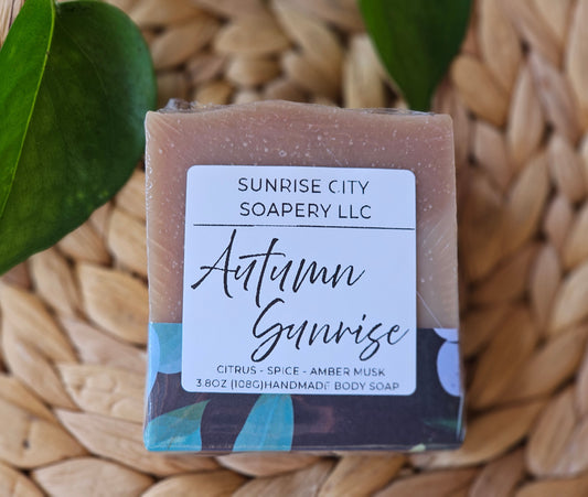 Autumn Sunrise-Handmade Bar Soap