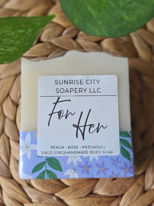 For Her-Handmade Bar Soap
