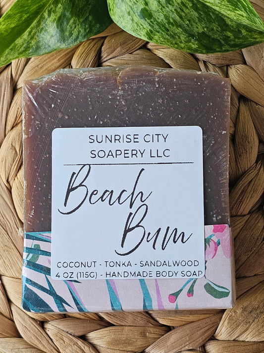 Beach Bum- Handmade Bar Soap