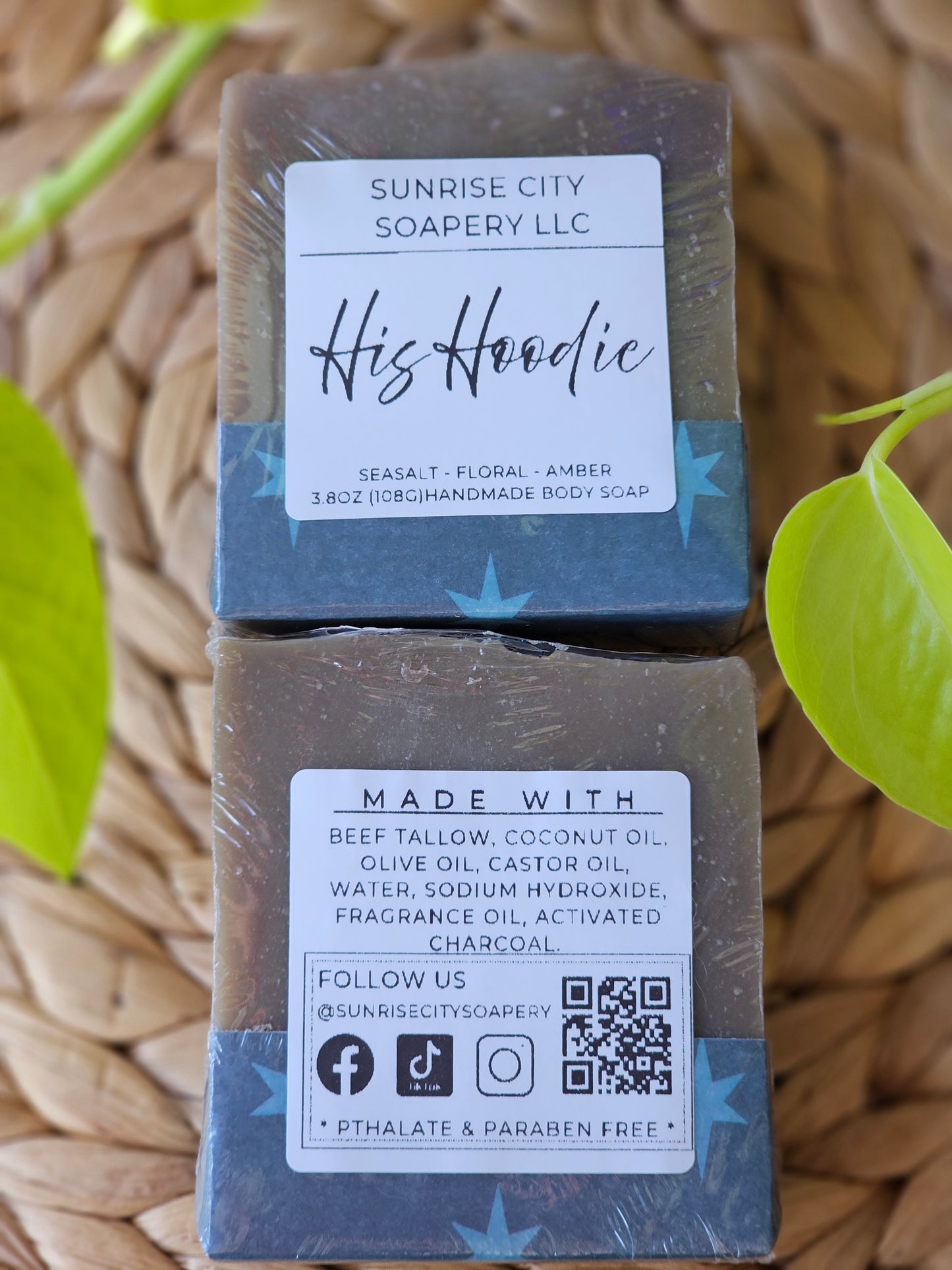 His Hoodie- Handmade Bar Soap