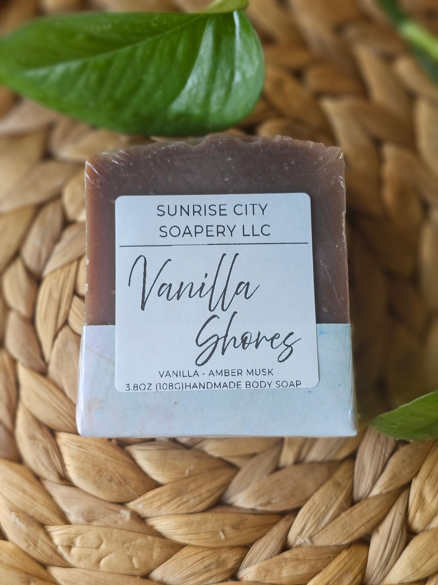 Vanilla Shores -Handmade Bar Soap
