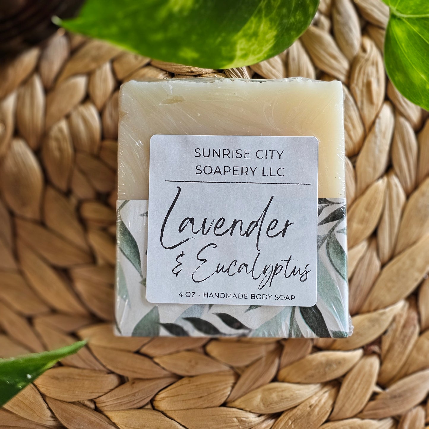 Lavender Eucalyptus -Handmade Bar Soap