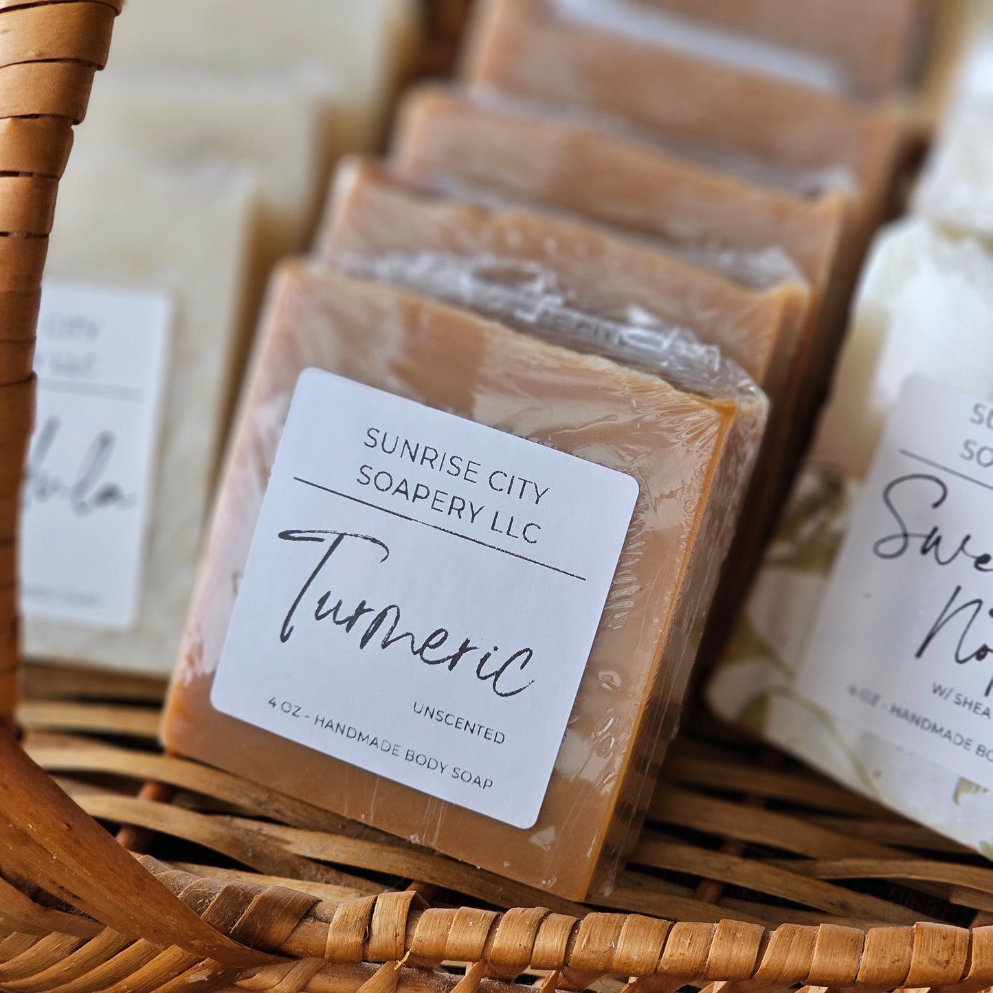 Turmeric Infused Handmade Bar Soap