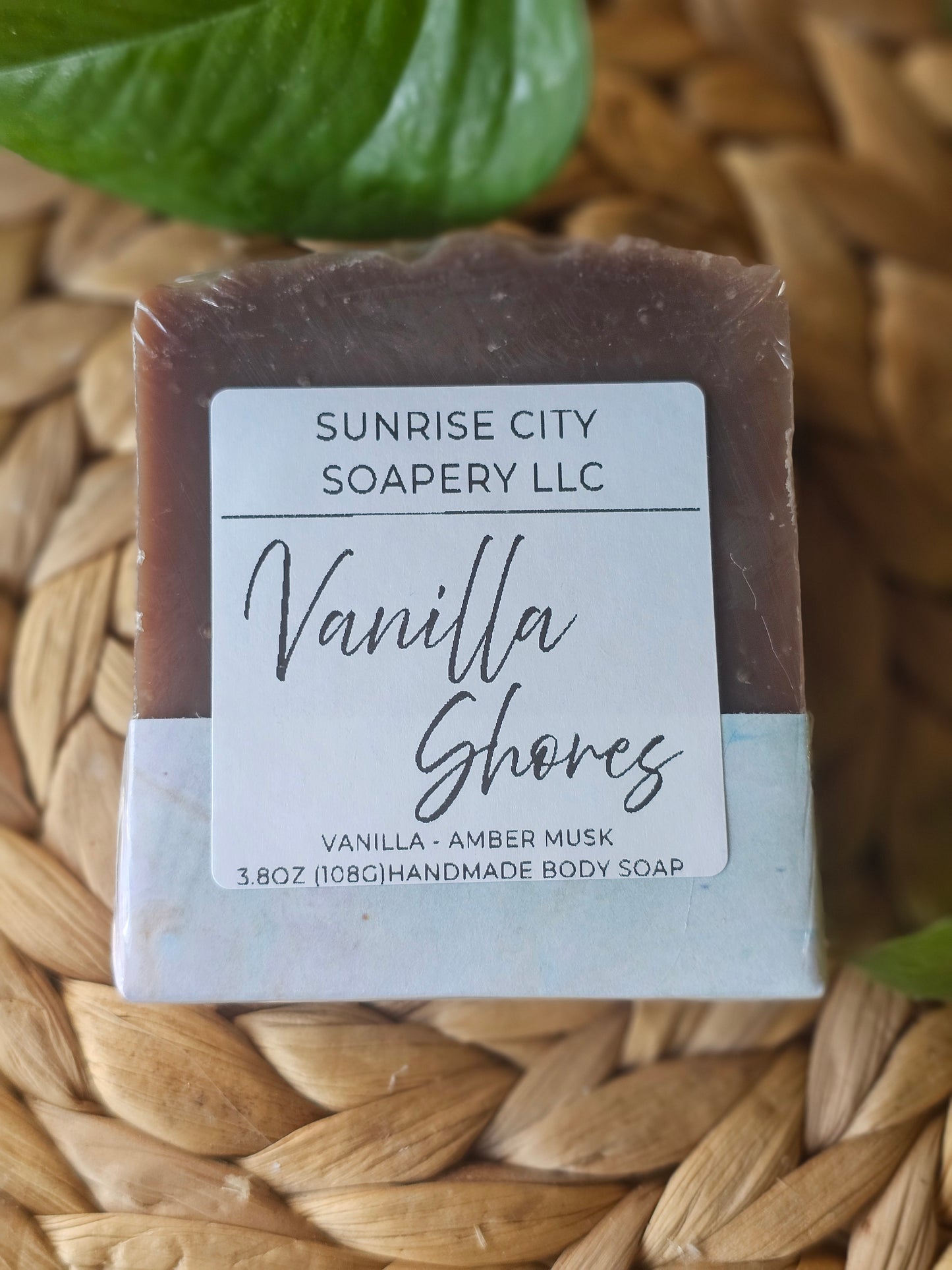 Vanilla Shores -Handmade Bar Soap