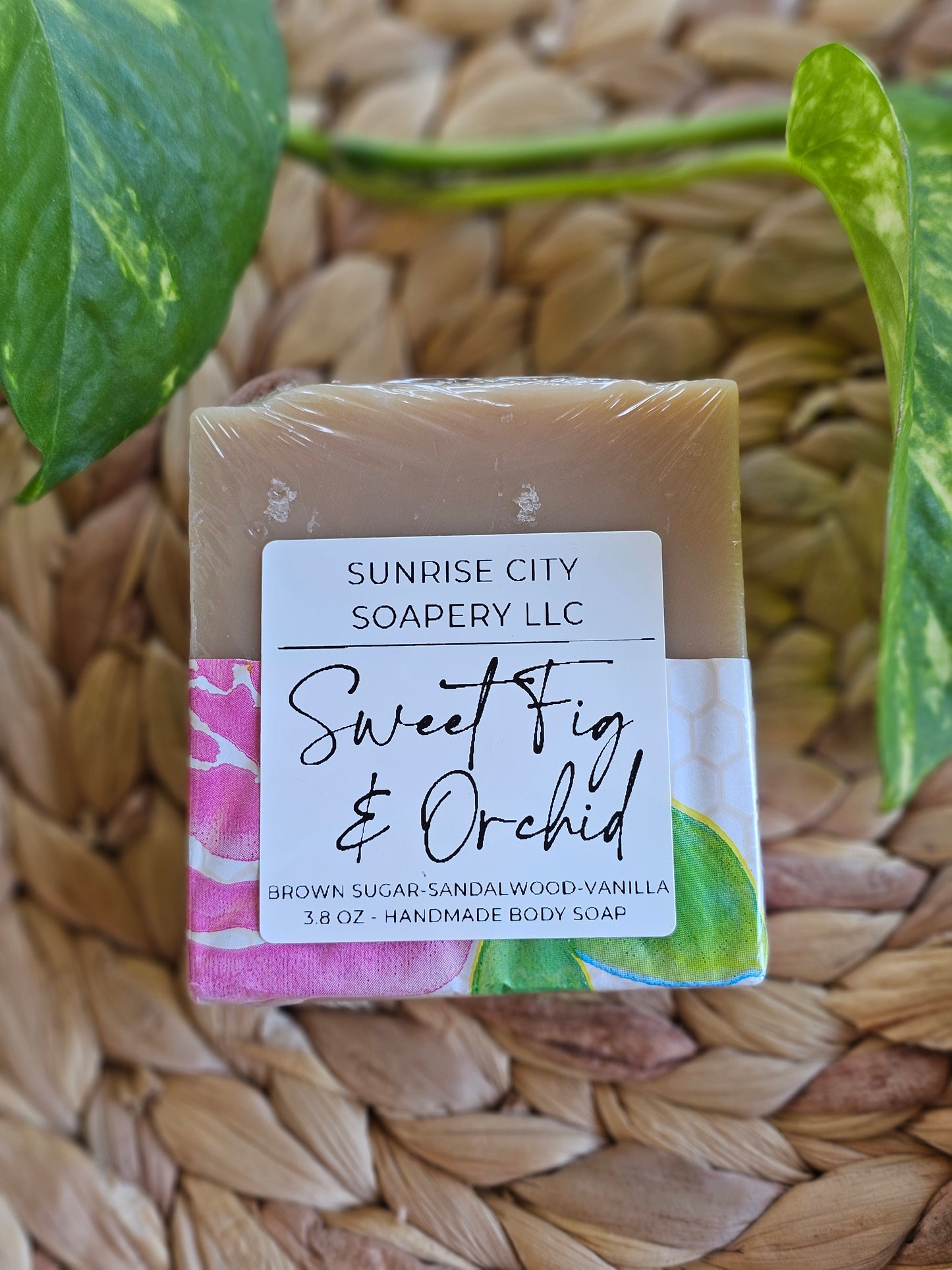 Sweet Fig & Orchid - Handmade Bar Soap