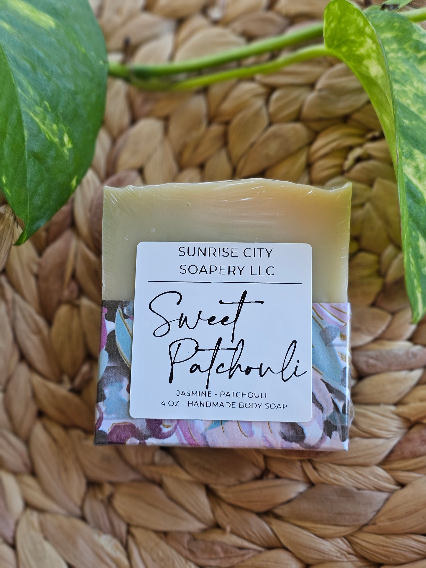 Sweet Patchouli -Handmade Bar Soap