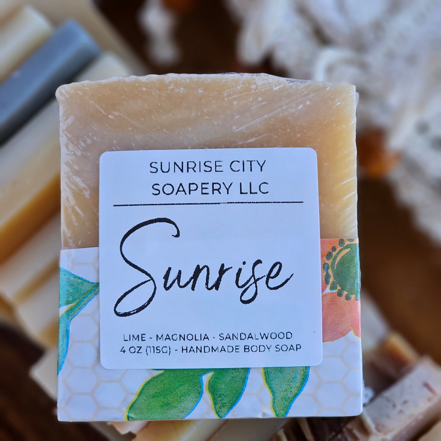 Sunrise- Handmade Bar Soap