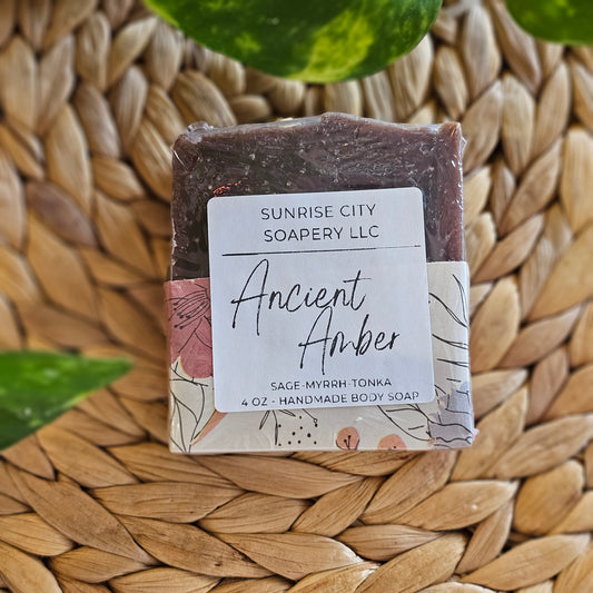 Ancient Amber - Handmade Bar Soap