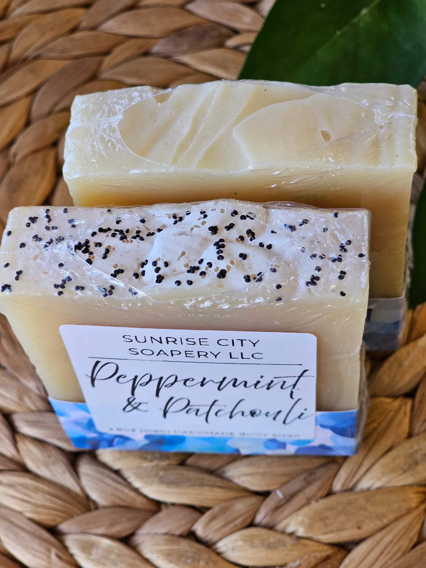 Peppermint Patchouli -Handmade Bar Soap