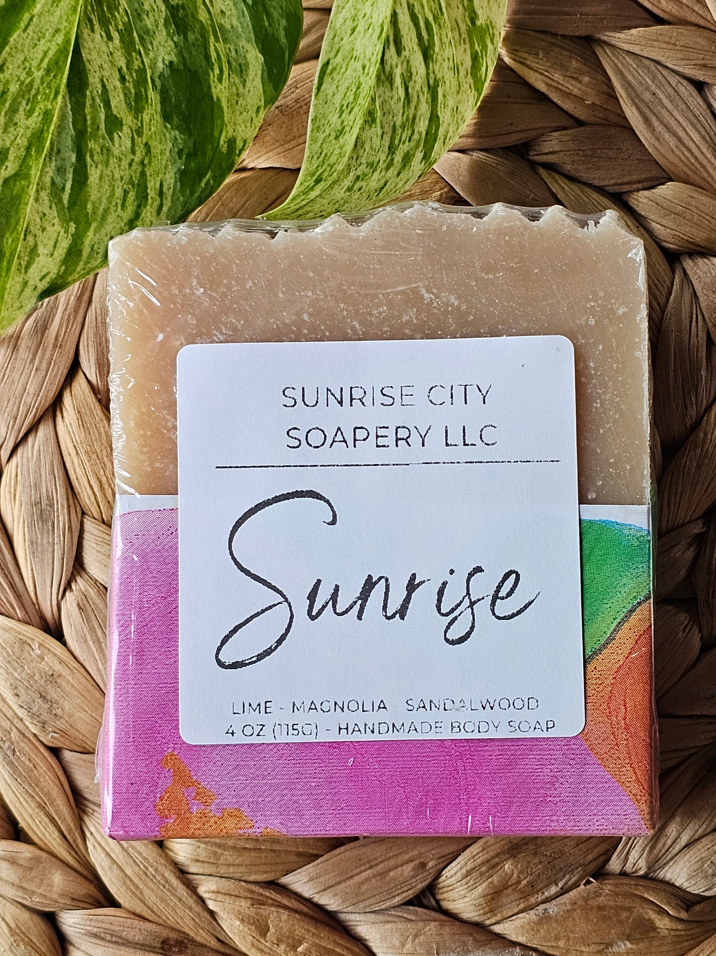 Sunrise- Handmade Bar Soap