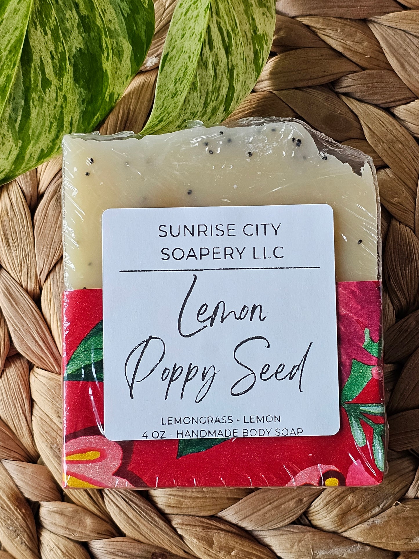 Lemon Poppy Seed - Handmade Bar Soap
