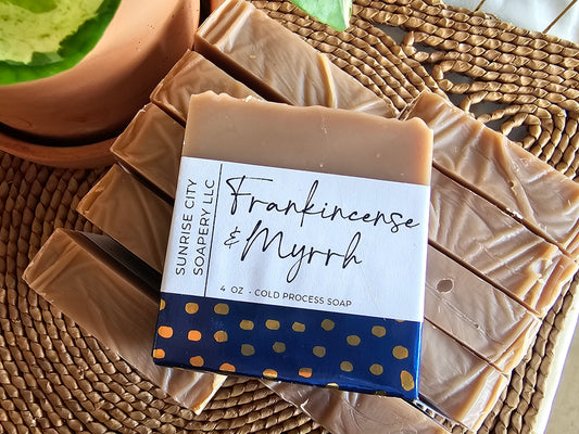 Frankincense & Myrrh - Handmade Bar Soap