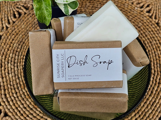Dish Soap- Handmade Bar Soap