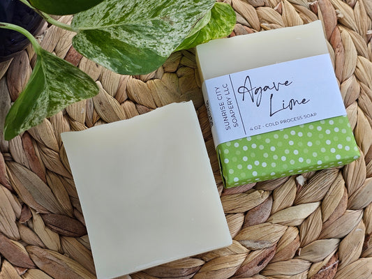 Agave Lime-Handmade Bar Soap