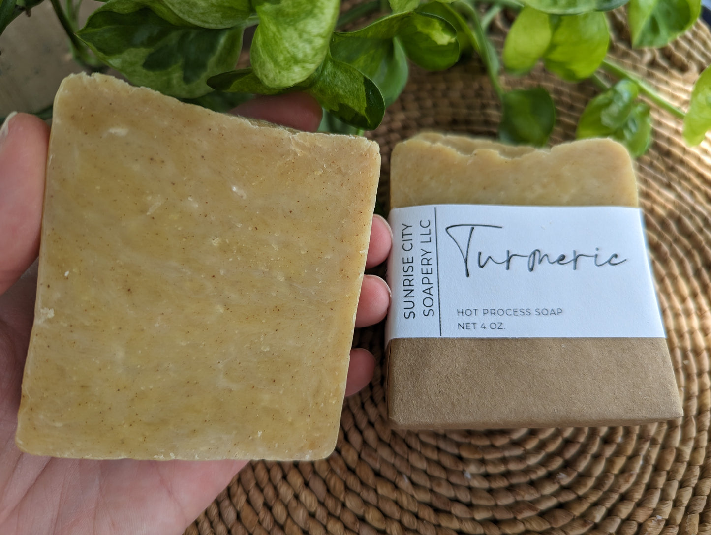 Herb Infused Handmade Bar Soap