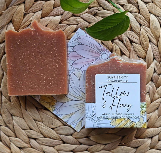 Tallow & Honey - Handmade Body Bar