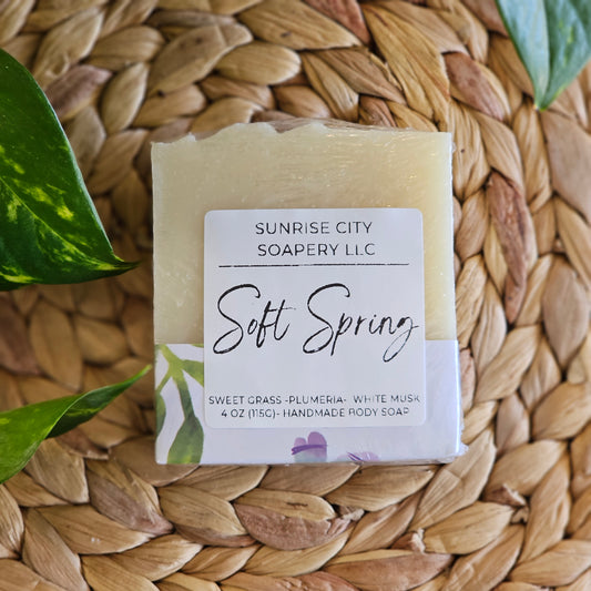 Soft Spring-Handmade Bar Soap