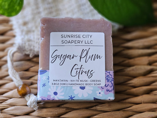 Sugar Plum Citrus- Handmade Bar Soap