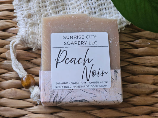 Peach Noir - Handmade Bar Soap