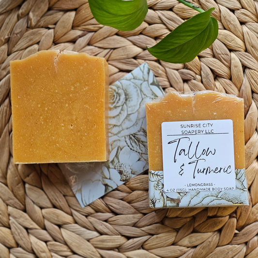 Tallow & Turmeric - Handmade Body Bar