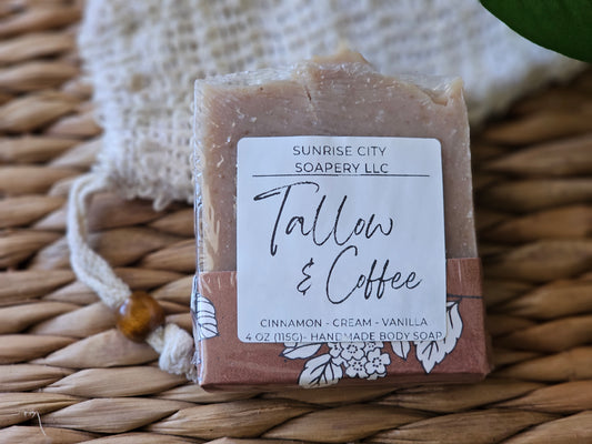 Tallow & Coffee - Handmade Body Bar