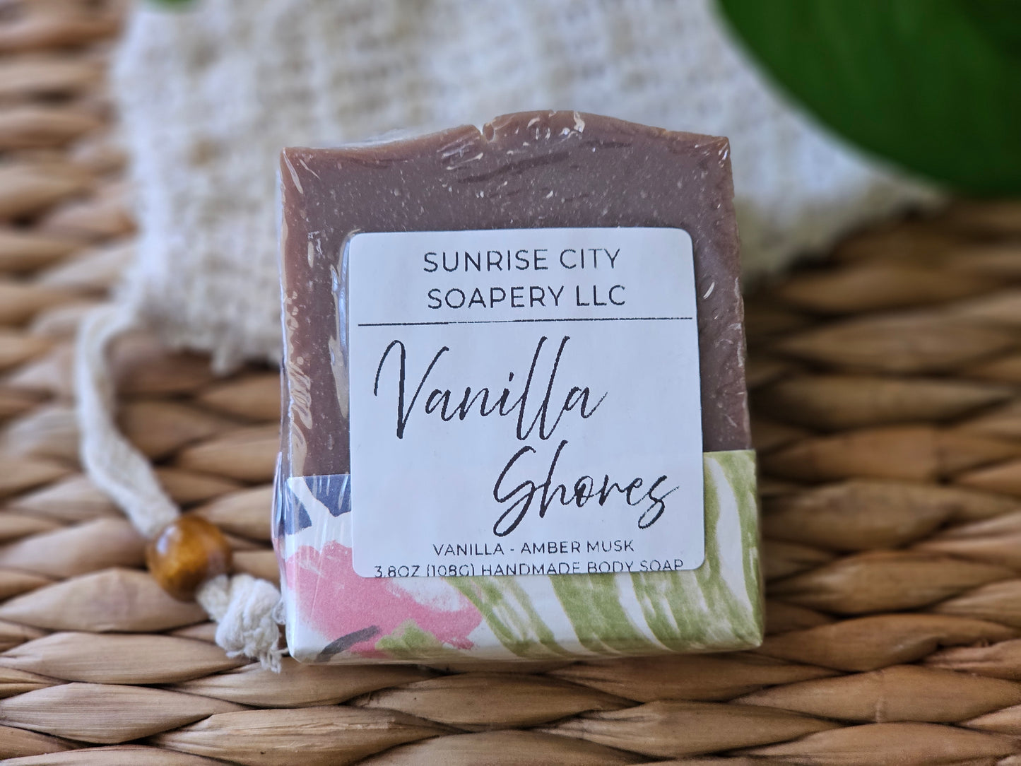 Vanilla Shores -Handmade Bar Soap