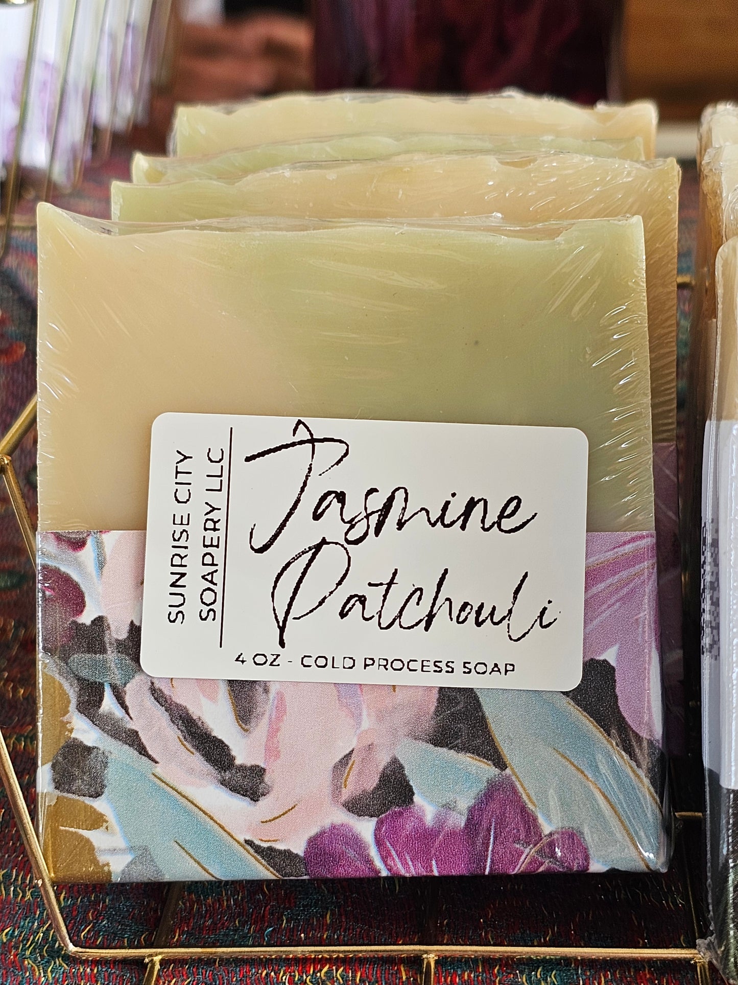 Jasmine Patchouli -Handmade Bar Soap
