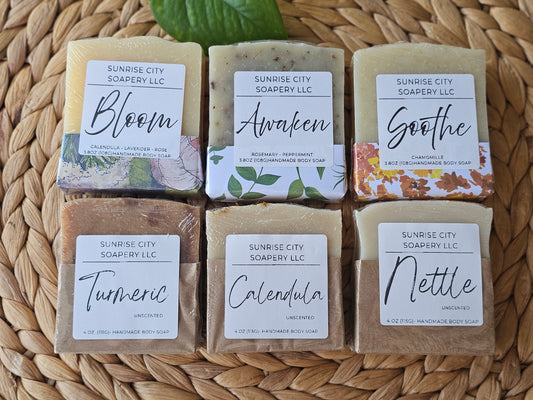Herbal Infusions - Handmade Bar Soap