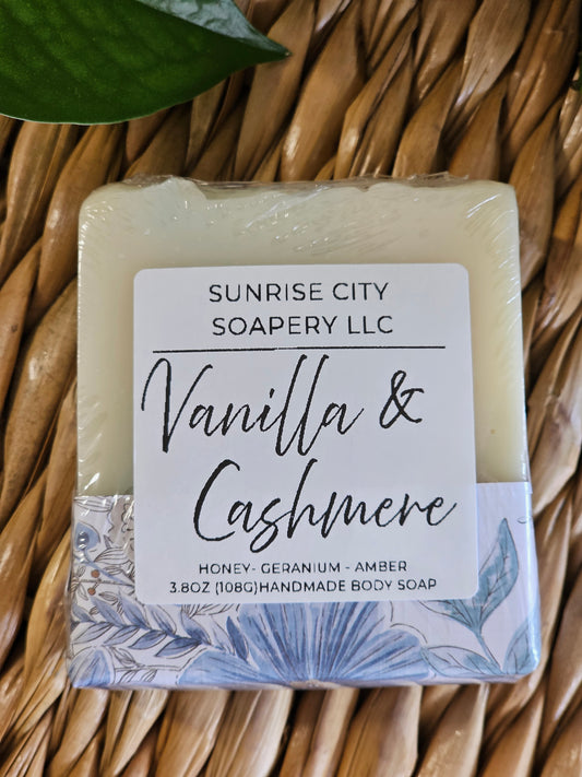 Vanilla & Cashmere-Handmade Bar Soap