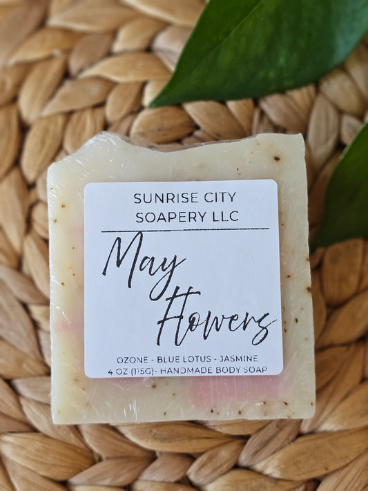 May Flowers- Handmade Soap Bar