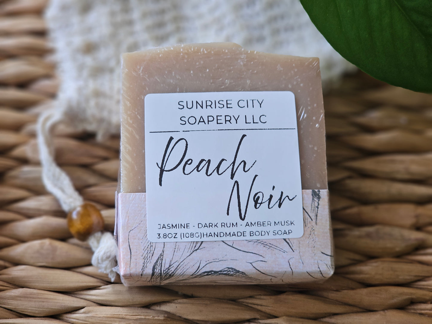 Peach Noir - Handmade Bar Soap