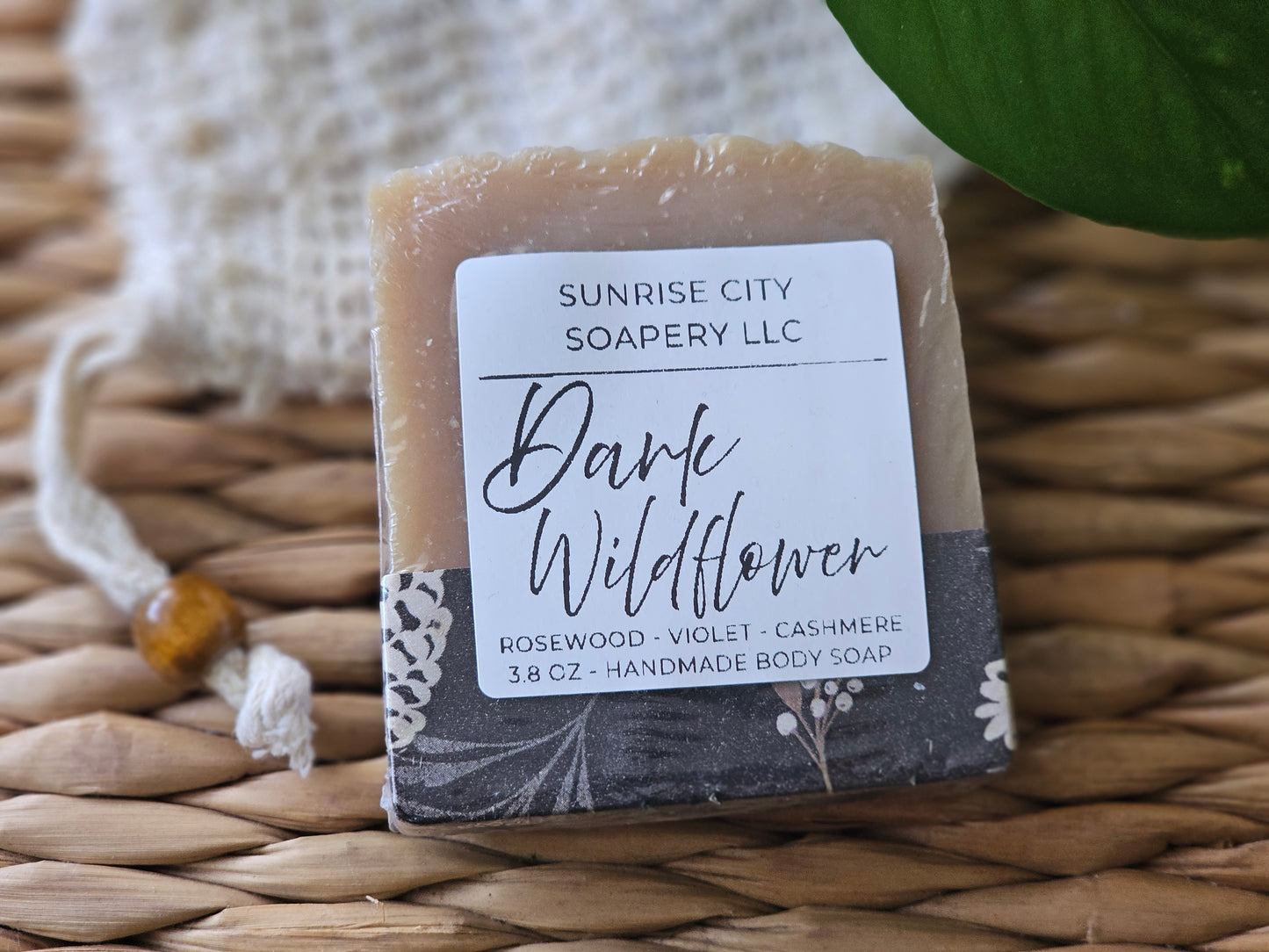 Dark Wildflower- Handmade Bar Soap