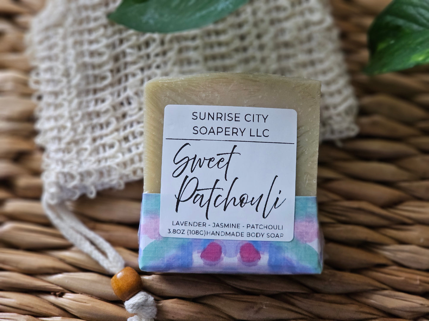 Sweet Patchouli -Handmade Bar Soap