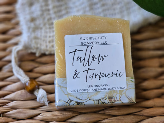 Tallow & Turmeric - Handmade Body Bar