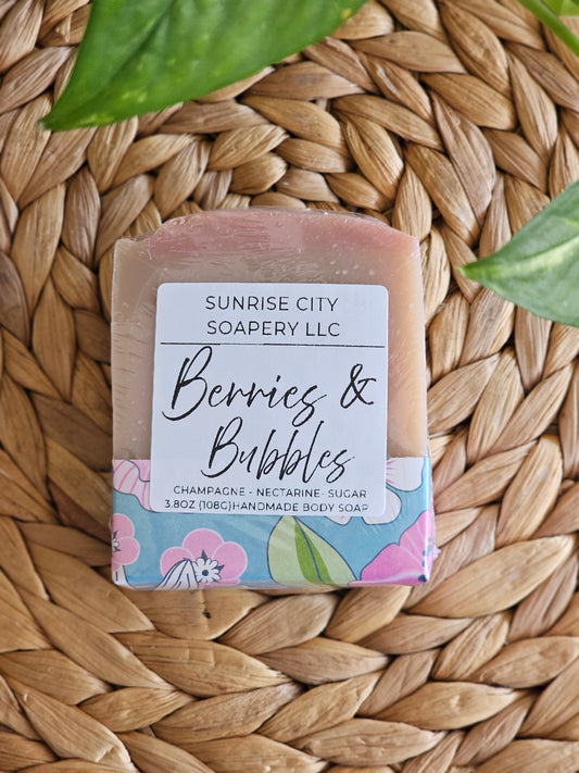 Berries & Bubbles- Handmade Bar Soap