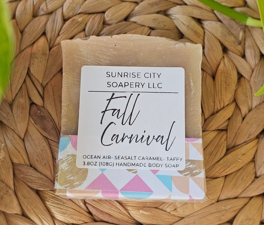 Fall Carnival - Handmade Bar Soap