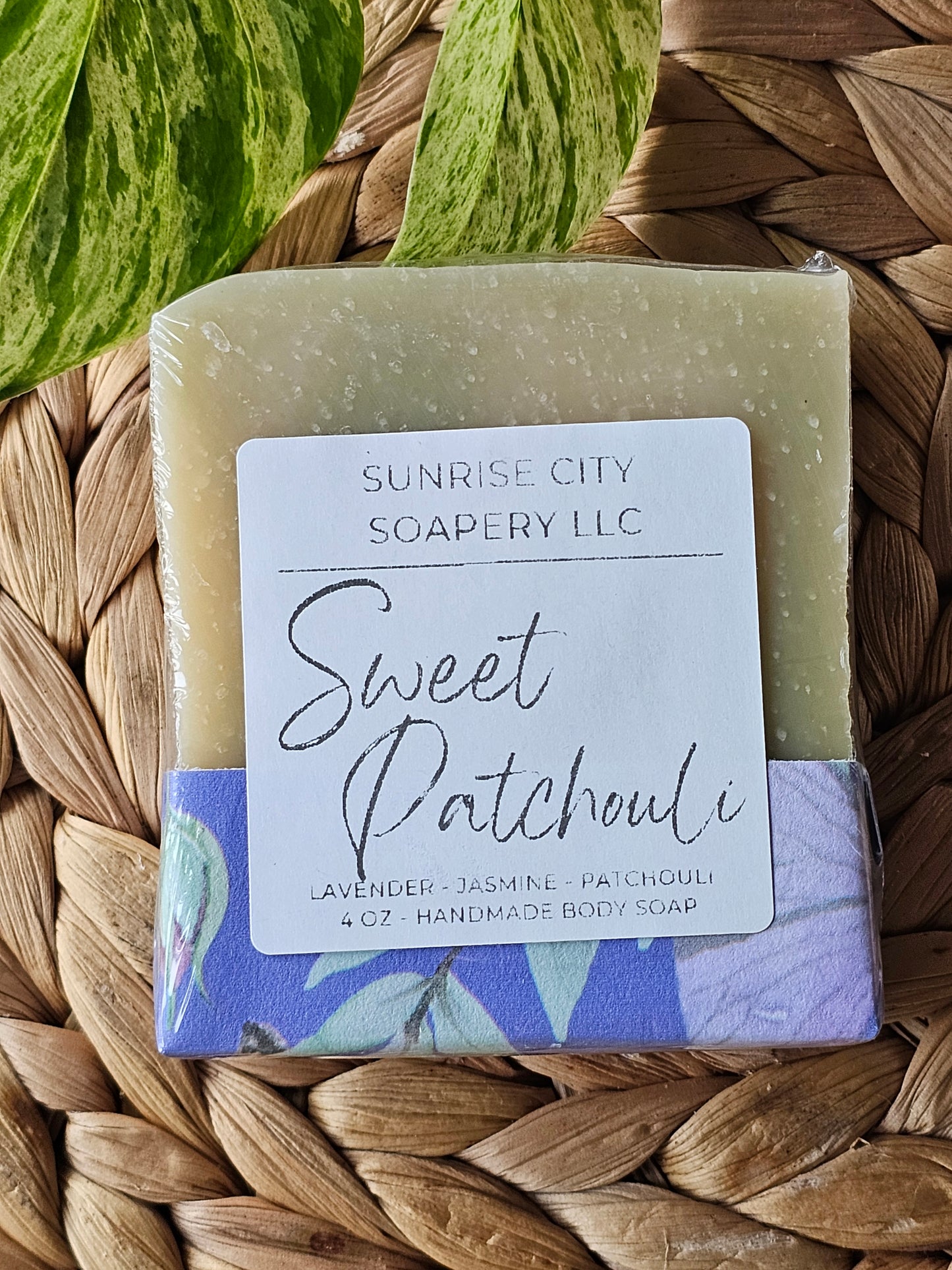 Sweet Patchouli -Handmade Bar Soap