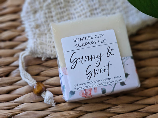 Sunny & Sweet-Handmade Bar Soap