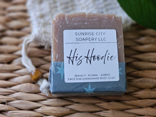 His Hoodie- Handmade Bar Soap