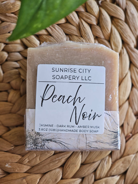 Peach Noir - Handmade Bar Soap