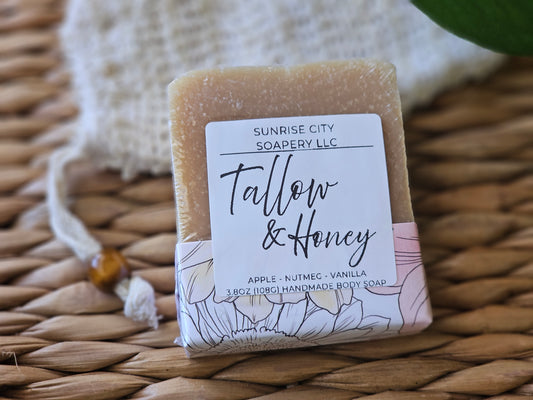 Tallow & Honey - Handmade Body Bar