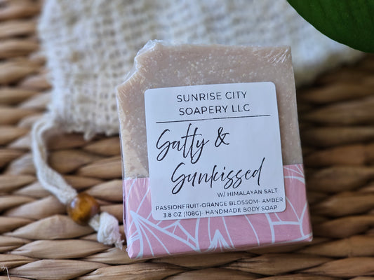 Salty & Sunkissed - Handmade Bar Soap