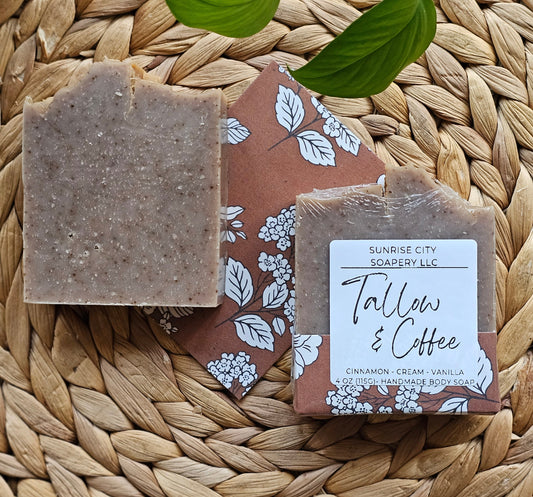 Tallow & Coffee - Handmade Body Bar