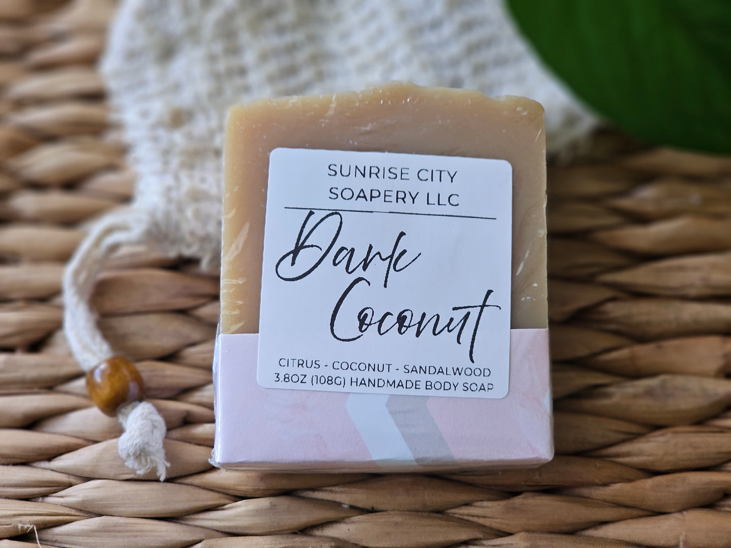 Dark Coconut- Handmade Bar Soap