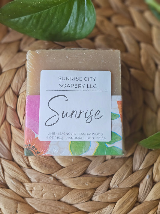 Sunrise- Handmade Bar Soap