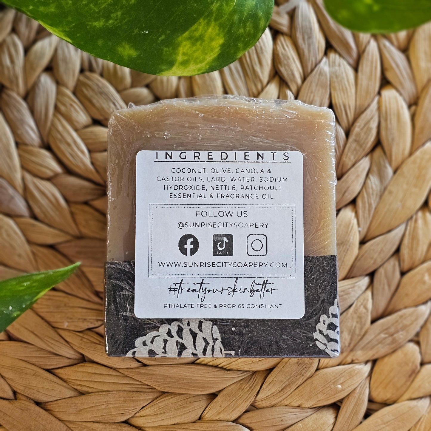 Dark Wildflower- Handmade Bar Soap