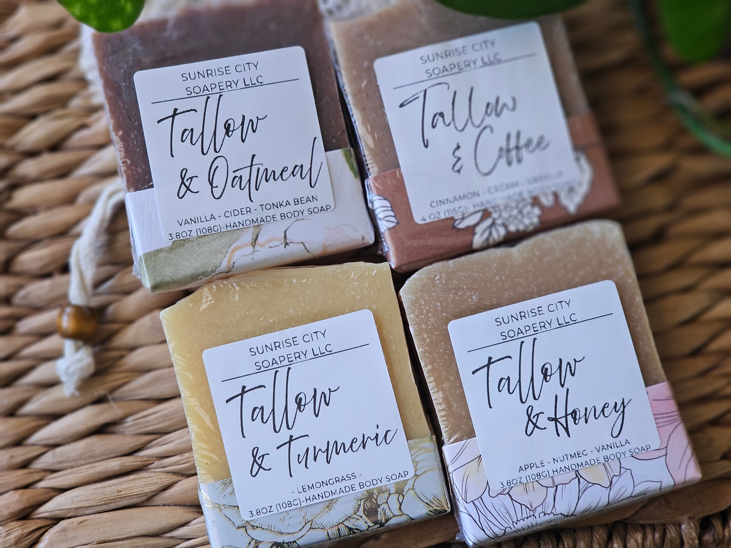 Tallow & Turmeric - Handmade Body Bar